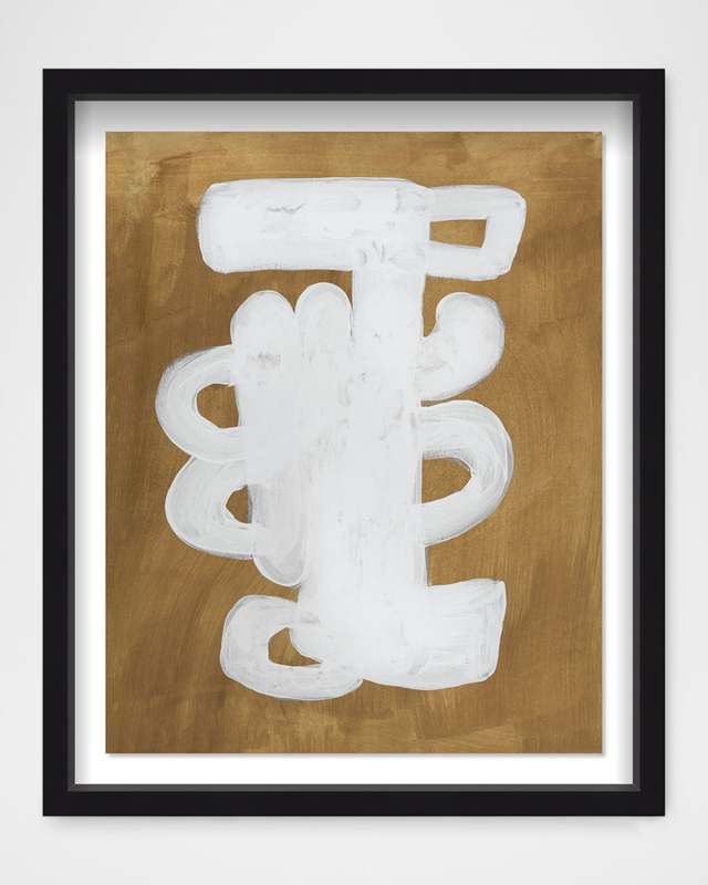 "Santana III" Framed Wall Art Print